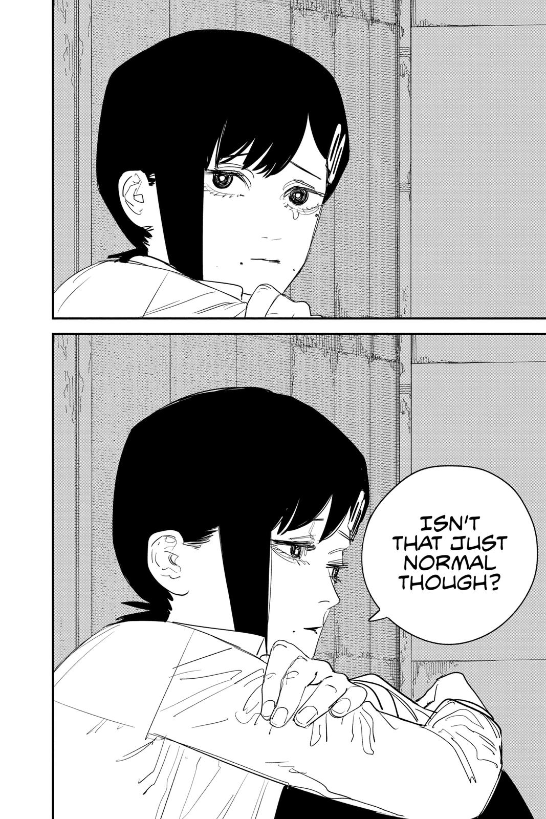 Chainsaw Man Manga Chapter 92 page 12 - Vanilla Sky scene