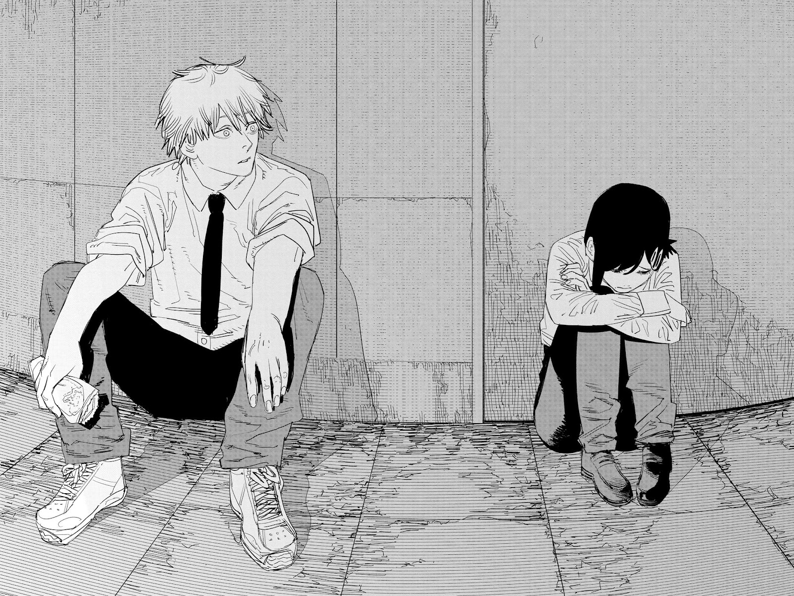 Chainsaw Man Manga Chapter 92 page 14 - Vanilla Sky scene