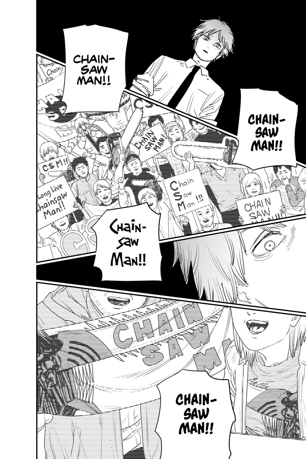 Chainsaw Man Manga Chapter 92 page 19 - Vanilla Sky scene