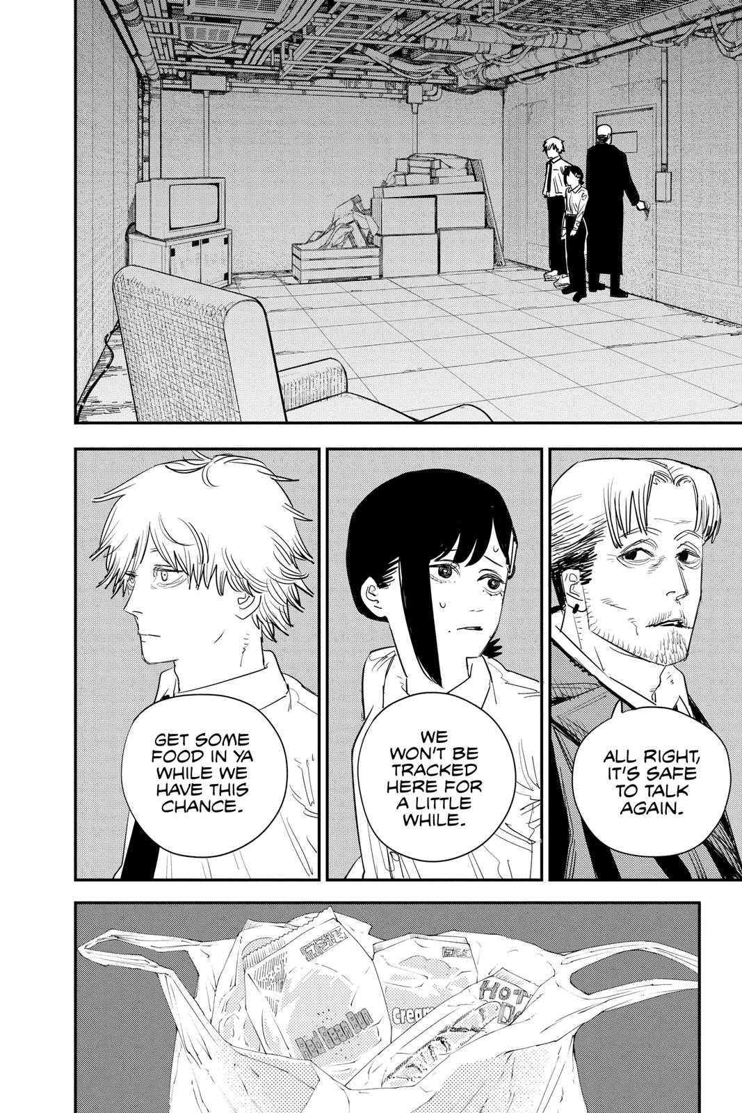 Chainsaw Man Manga Chapter 92 page 4 - Vanilla Sky scene