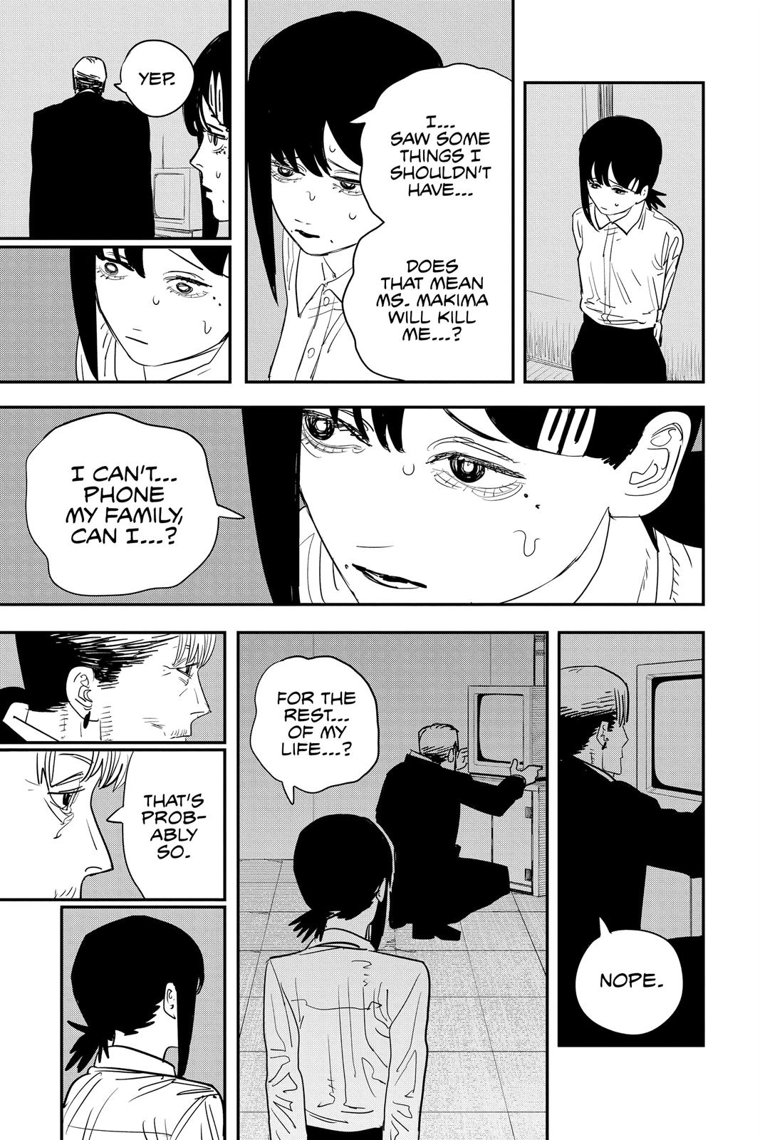 Chainsaw Man Manga Chapter 92 page 5 - Vanilla Sky scene