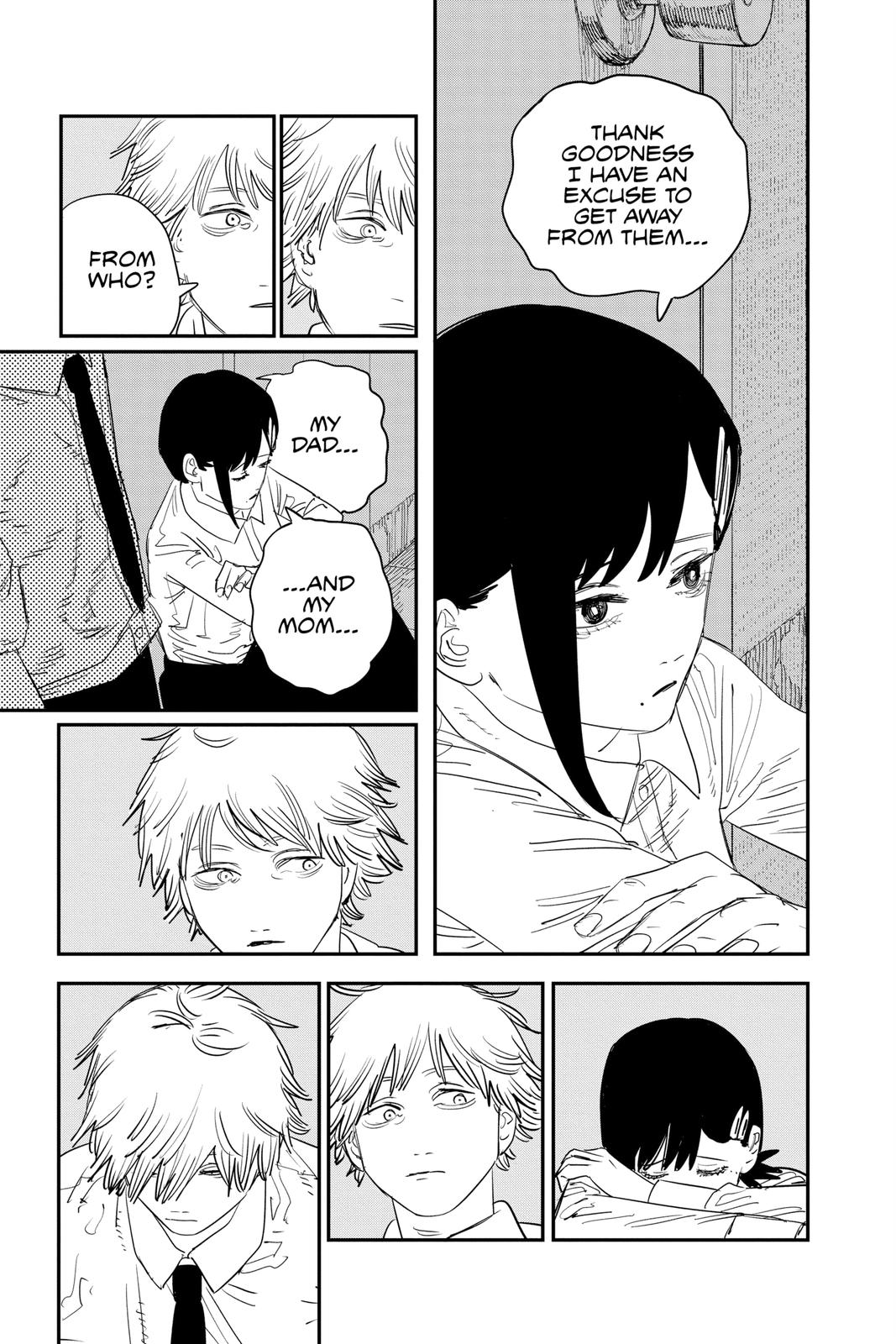 Chainsaw Man Manga Chapter 92 page 7 - Vanilla Sky scene