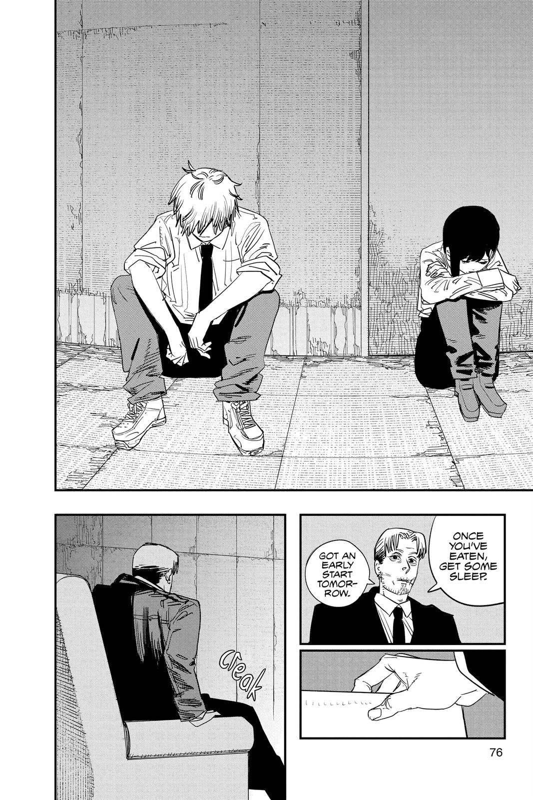 Chainsaw Man Manga Chapter 92 page 8 - Vanilla Sky scene