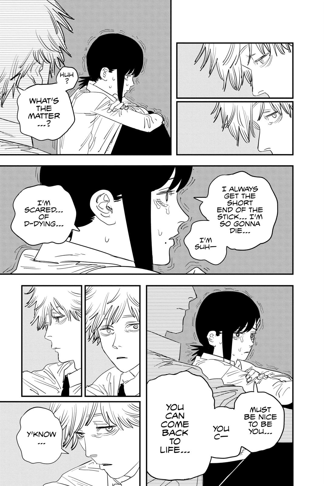 Chainsaw Man Manga Chapter 92 page 9 - Vanilla Sky scene