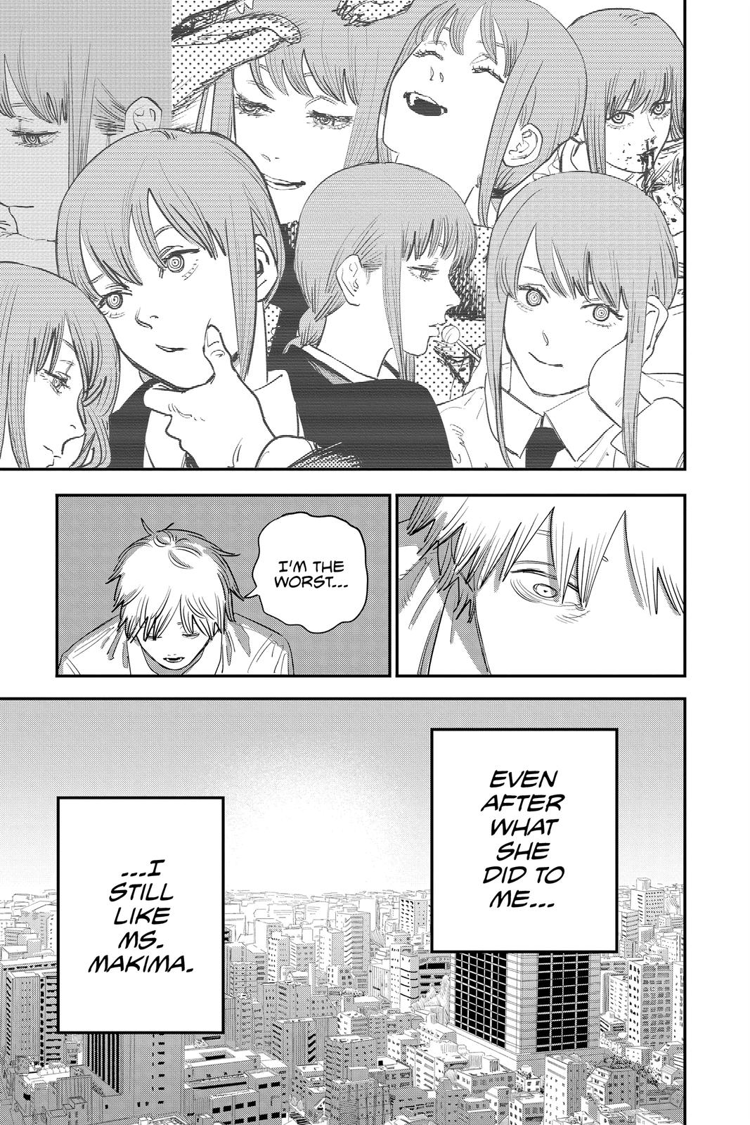 Chainsaw Man Manga Chapter 93 page 11 - You & Crappy Movies scene