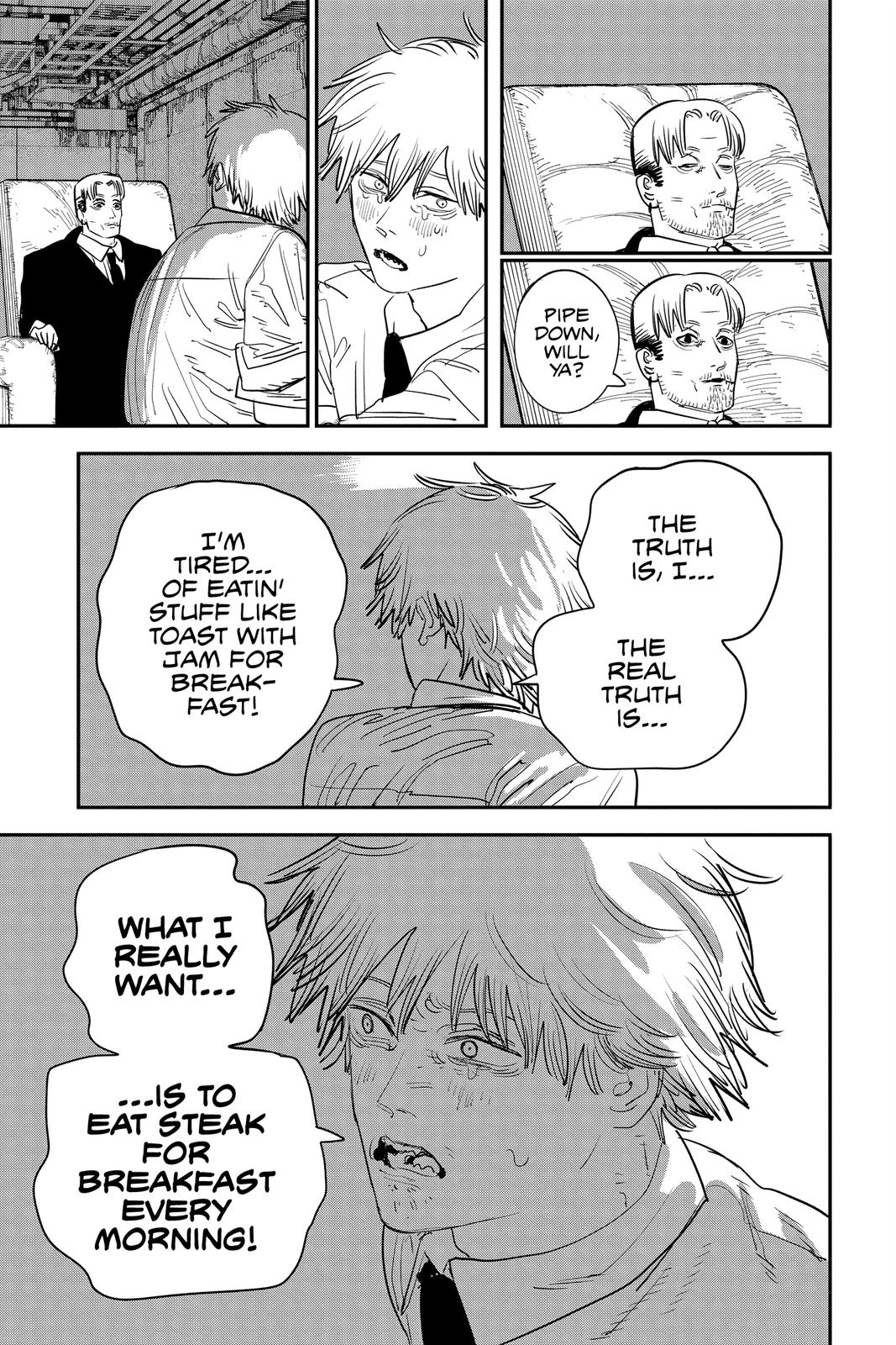 Chainsaw Man Manga Chapter 93 page 3 - You & Crappy Movies scene