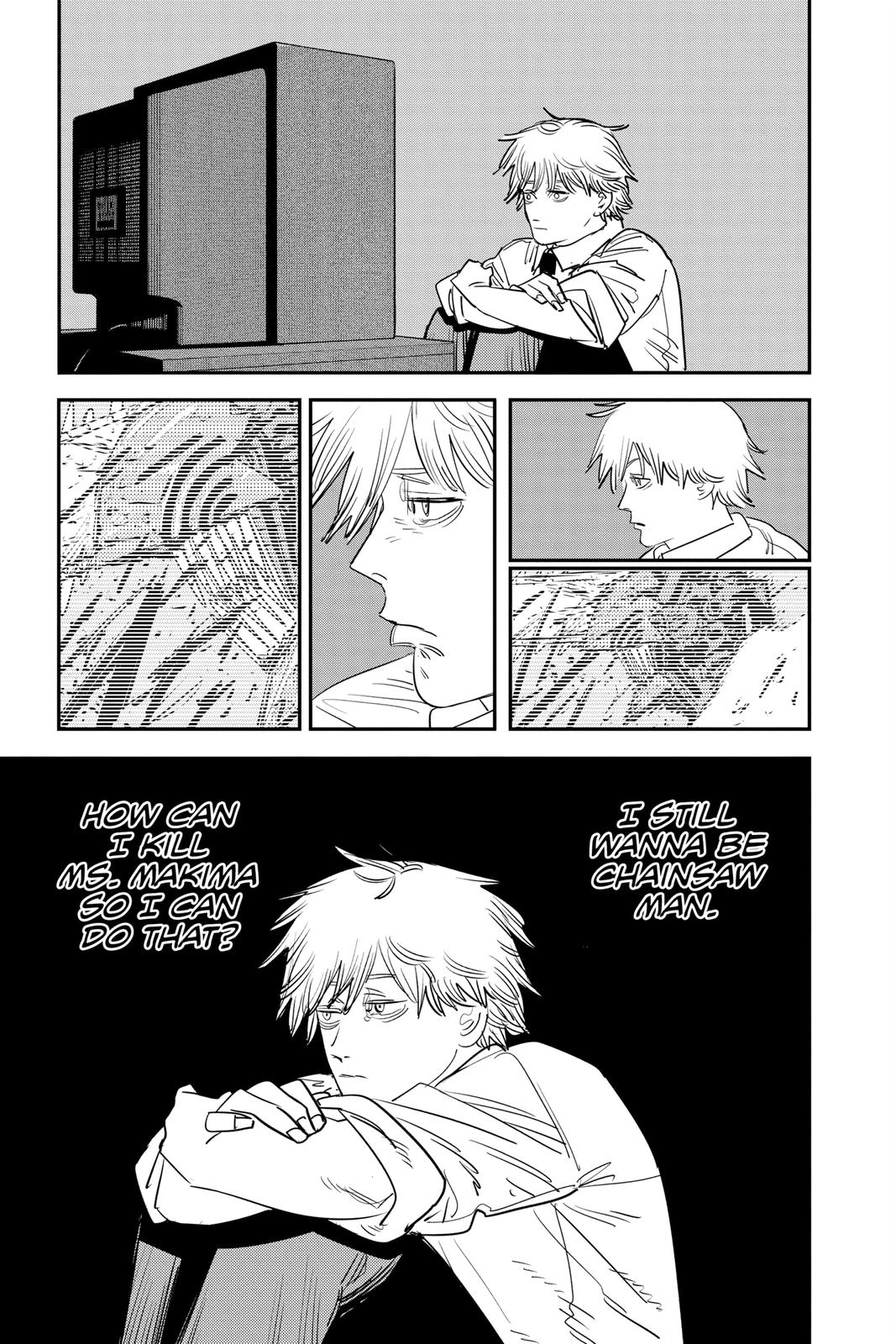 Chainsaw Man Manga Chapter 93 page 9 - You & Crappy Movies scene