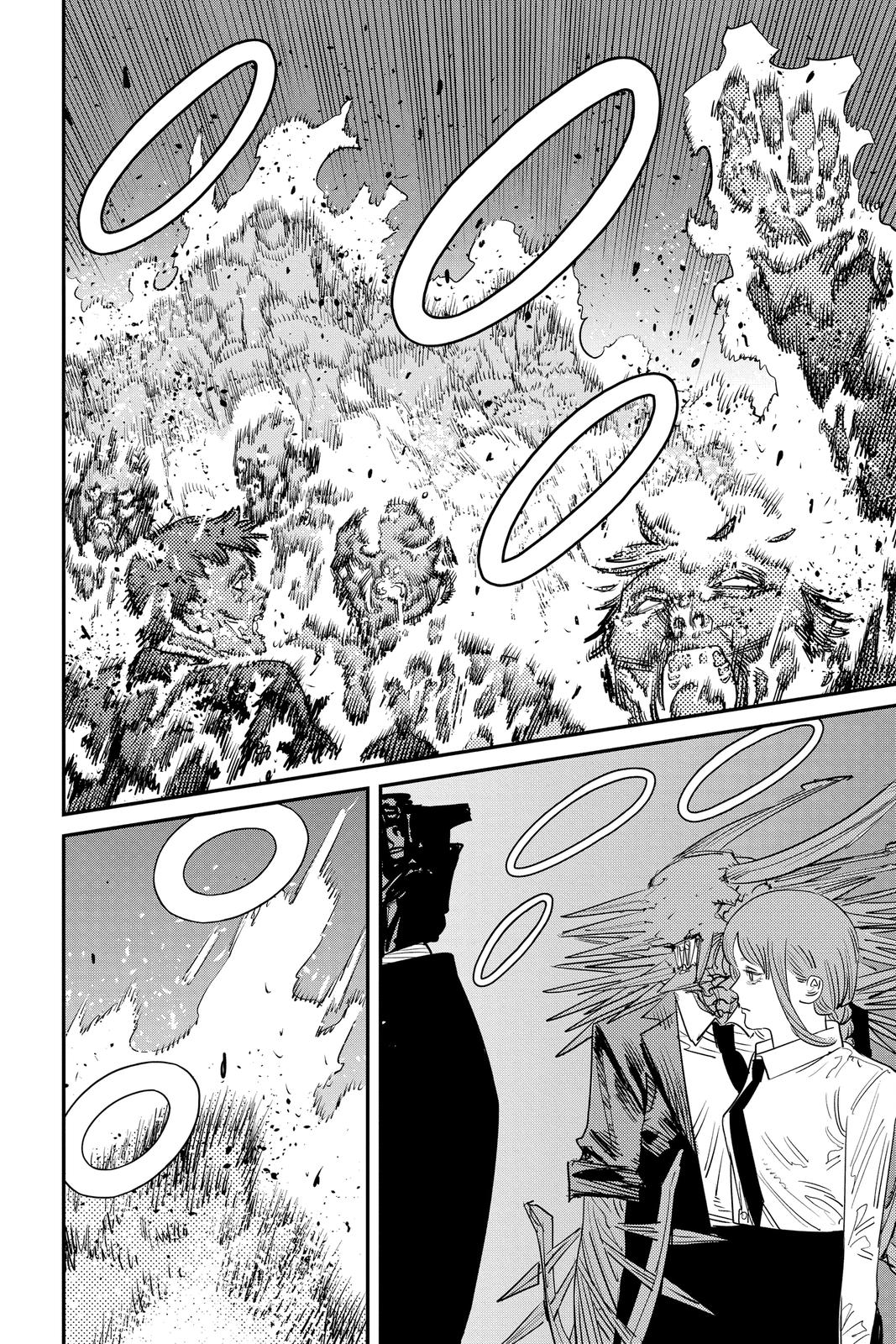 Chainsaw Man Manga Chapter 94 page 12 - Chainsaw Man vs. the Weapon Humans scene