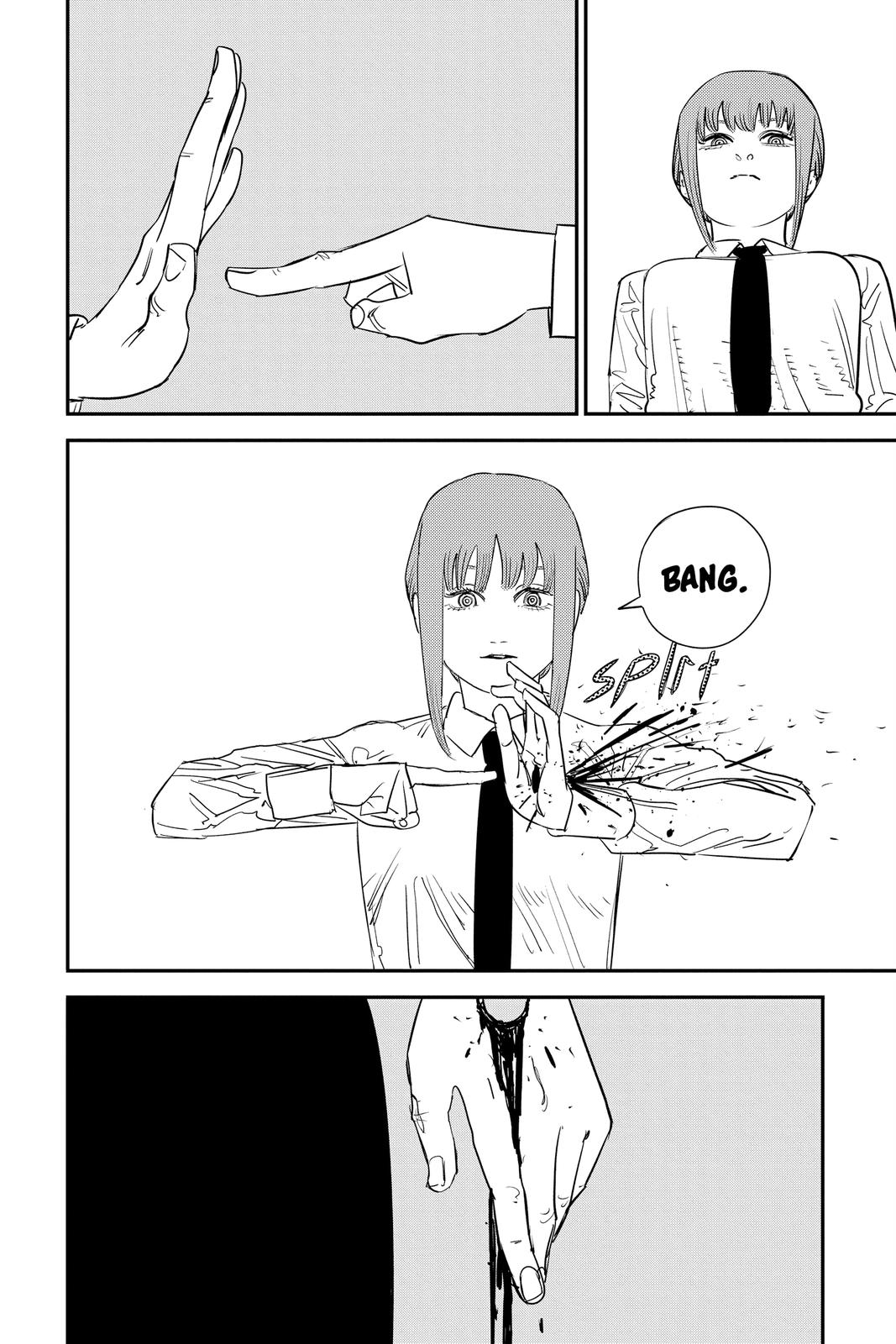 Chainsaw Man Manga Chapter 94 page 17 - Chainsaw Man vs. the Weapon Humans scene