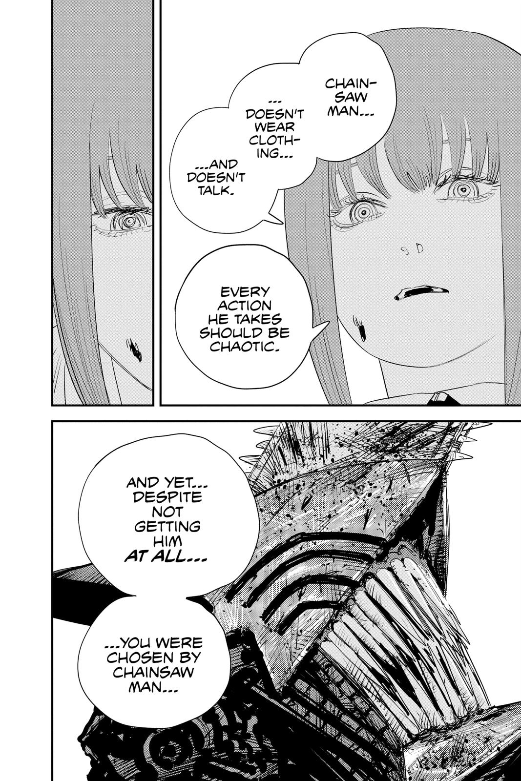 Chainsaw Man Manga Chapter 95 page 15 - Chainsaw Man vs. Control Devil scene