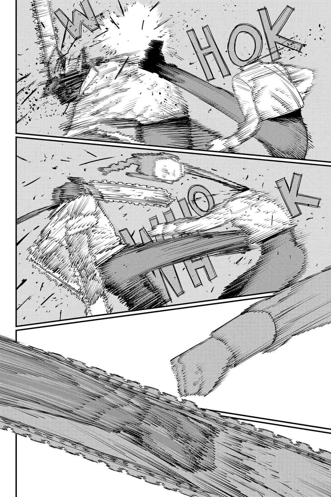 Chainsaw Man Manga Chapter 95 page 6 - Chainsaw Man vs. Control Devil scene