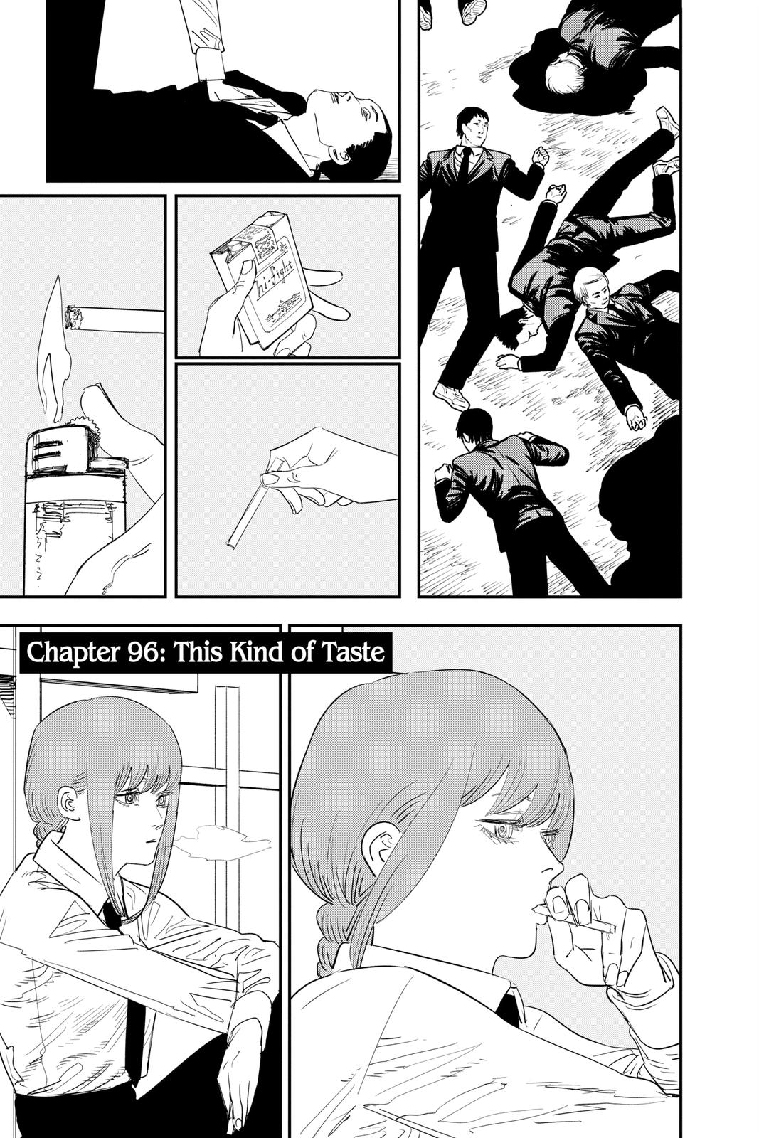 Chainsaw Man Manga Chapter 96 page 1 - This Kind of Taste scene