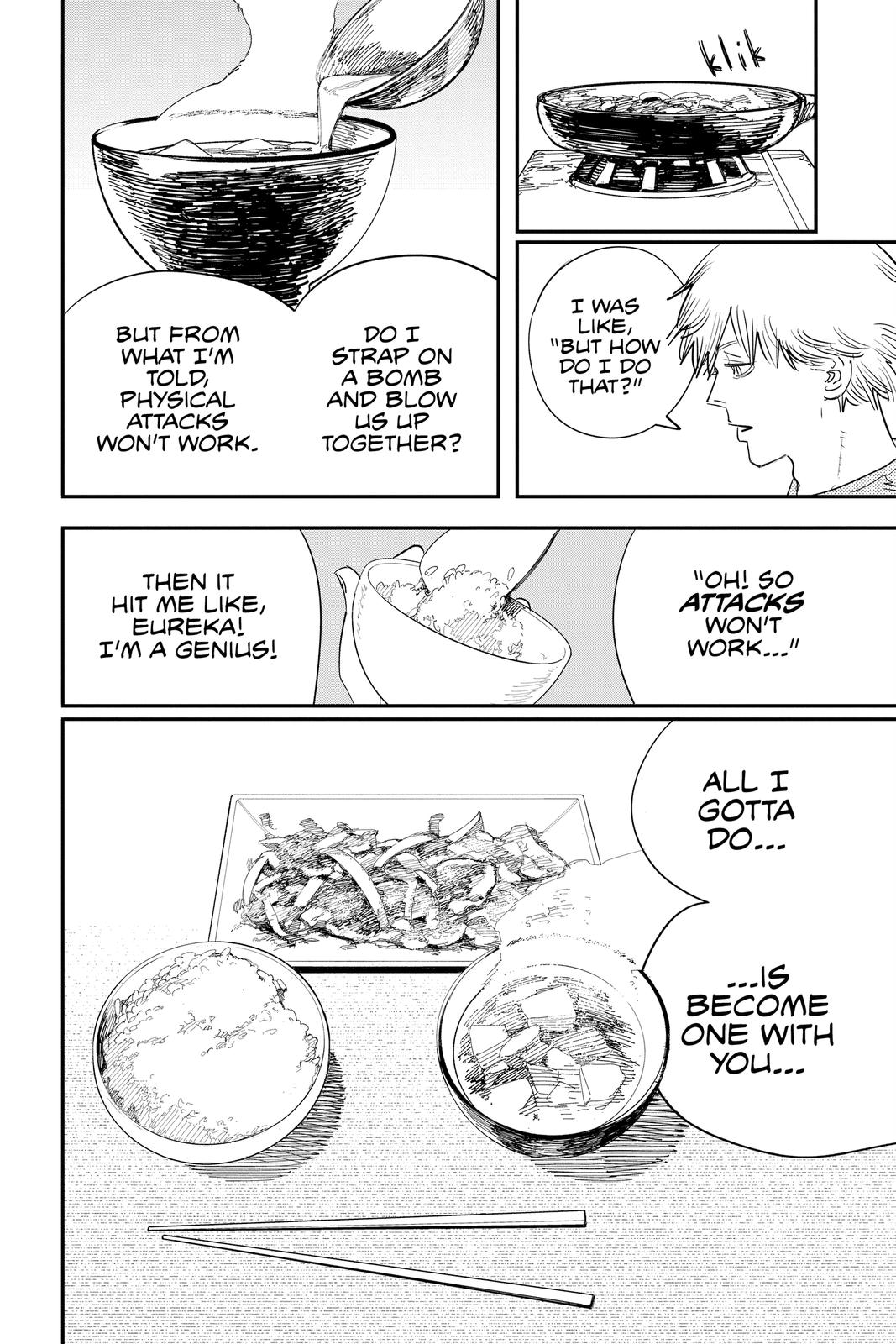 Chainsaw Man Manga Chapter 96 page 16 - This Kind of Taste scene