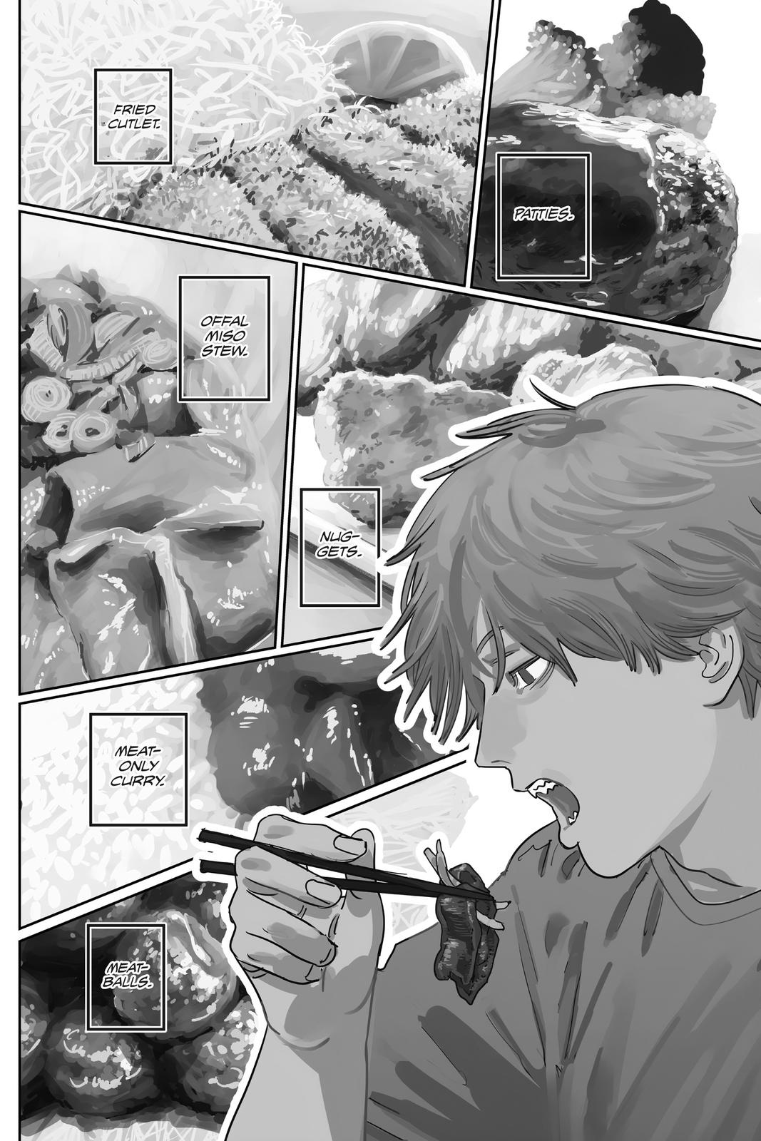 Chainsaw Man Manga Chapter 97 page 1 - I, Love, Chainsaw scene