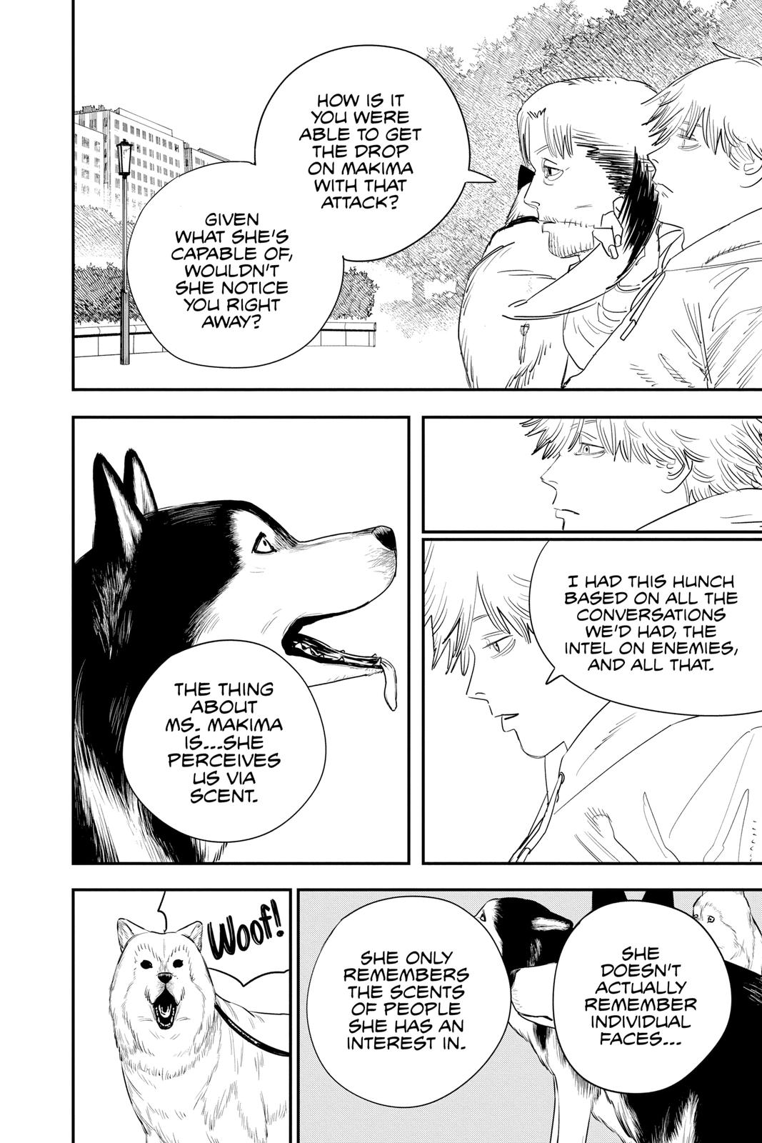 Chainsaw Man Manga Chapter 97 page 7 - I, Love, Chainsaw scene