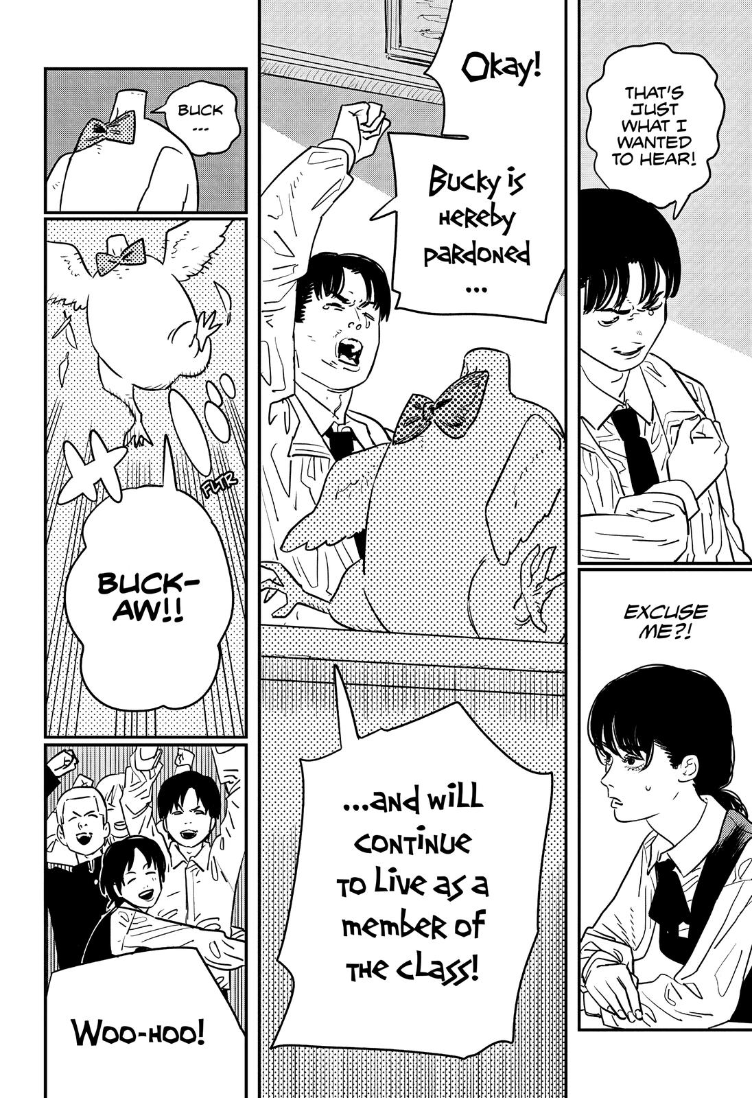 Chainsaw Man Manga Chapter 98 page 13 - Bird and War scene