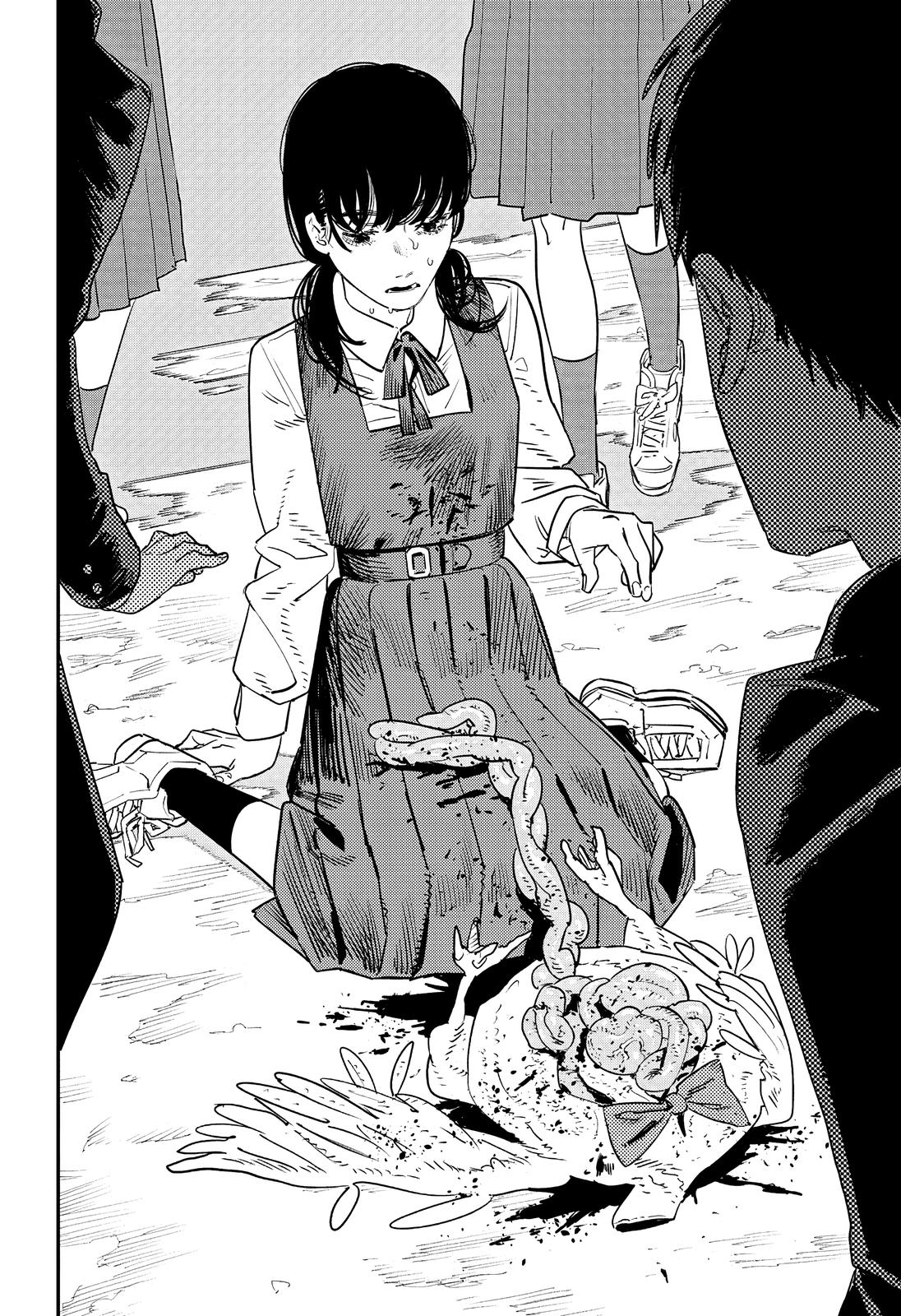 Chainsaw Man Manga Chapter 98 page 21 - Bird and War scene