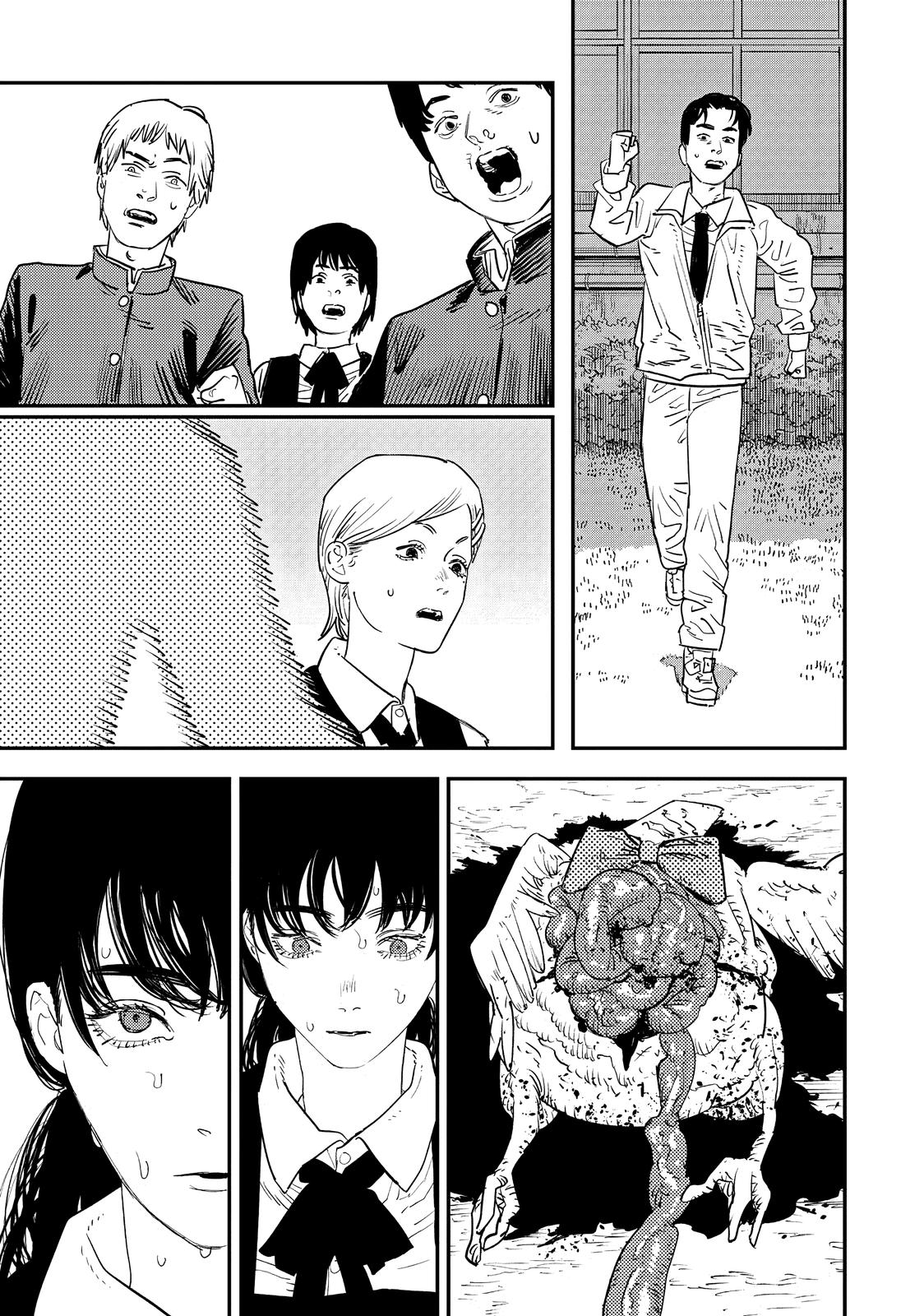 Chainsaw Man Manga Chapter 98 page 22 - Bird and War scene