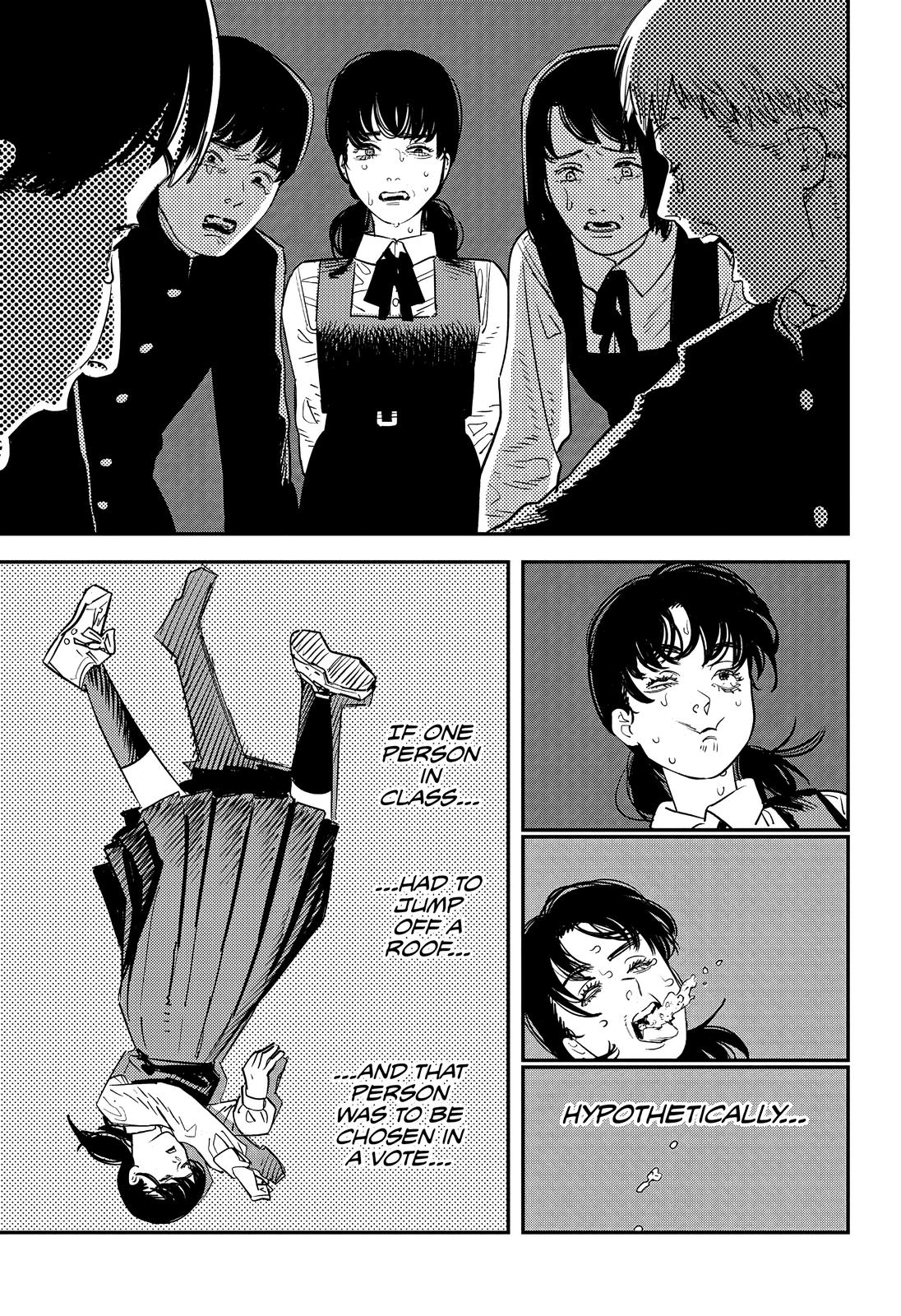 Chainsaw Man Manga Chapter 98 page 24 - Bird and War scene