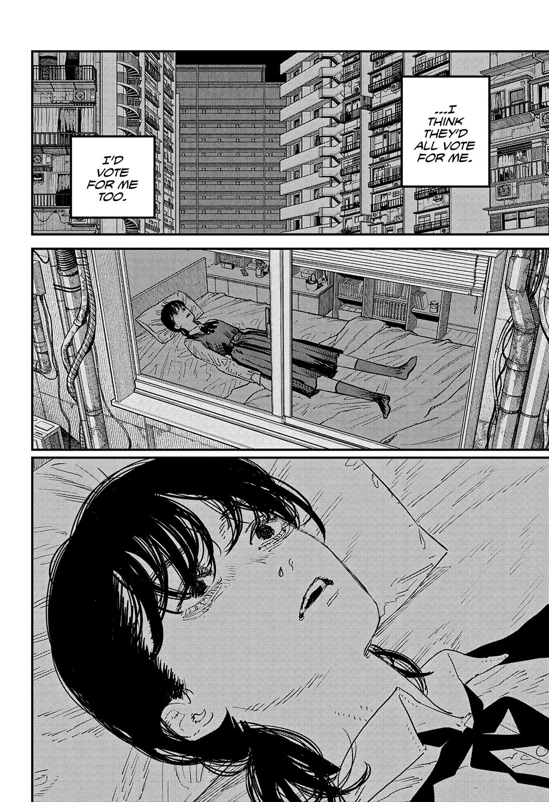 Chainsaw Man Manga Chapter 98 page 25 - Bird and War scene