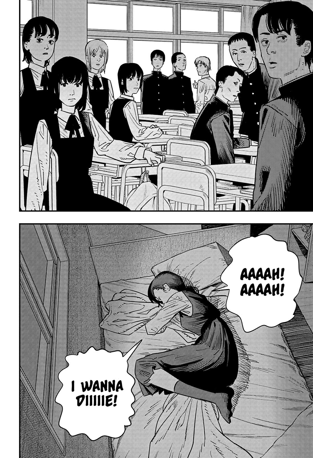 Chainsaw Man Manga Chapter 98 page 27 - Bird and War scene