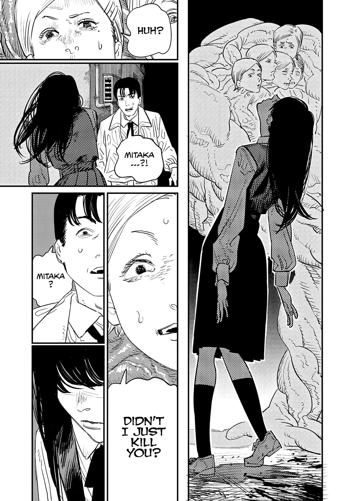 Chainsaw Man Manga Chapter 98 page 40 - Bird and War scene