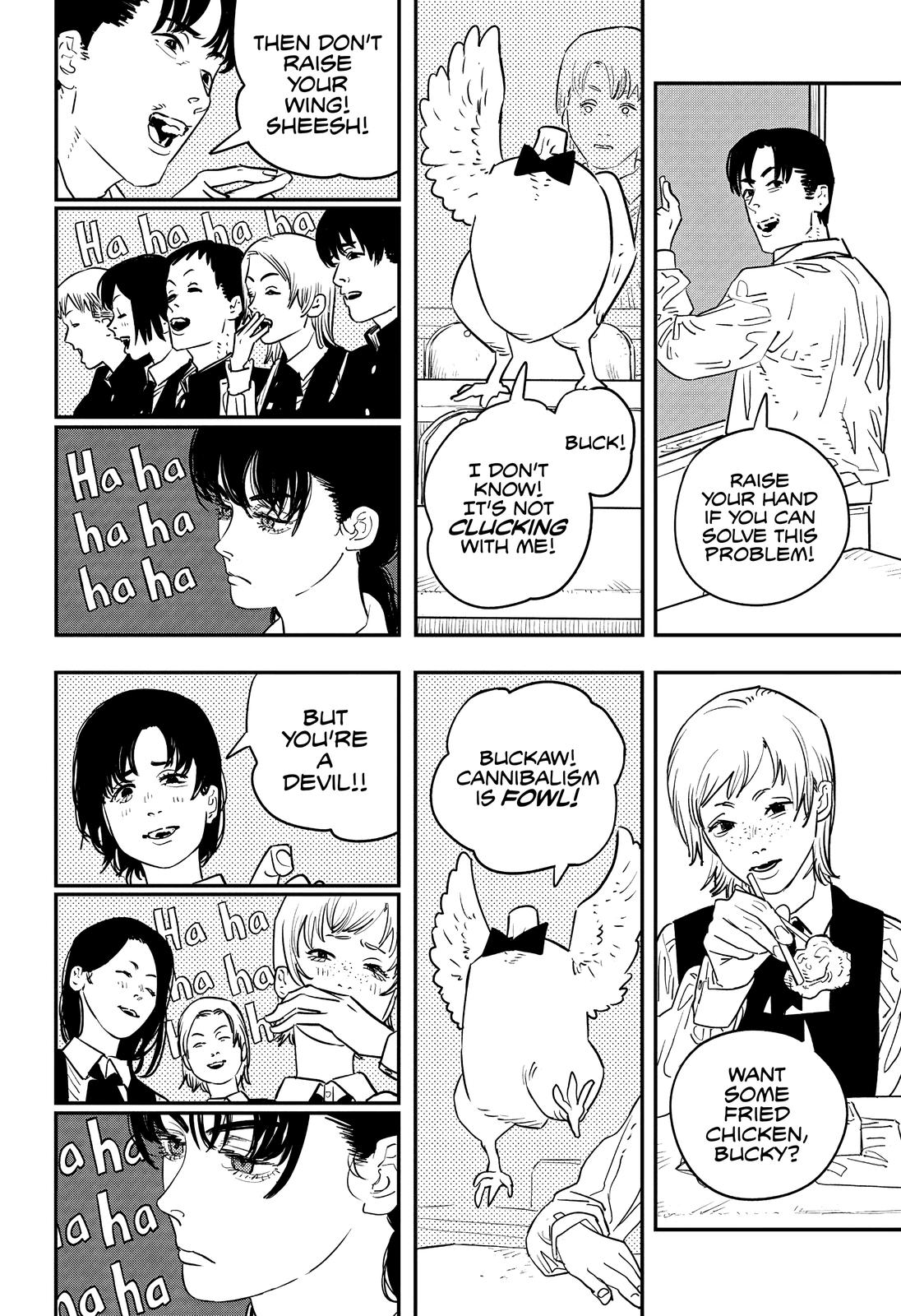 Chainsaw Man Manga Chapter 98 page 9 - Bird and War scene