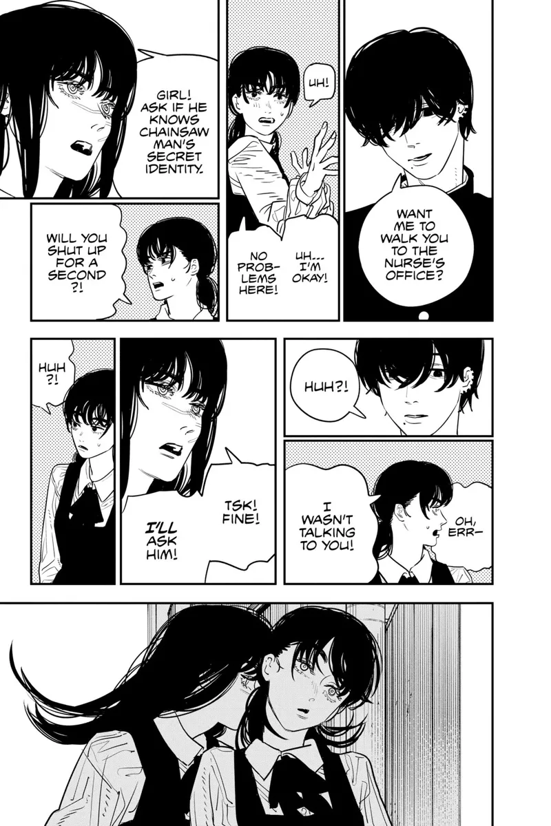 Chainsaw Man Manga Chapter 99 page 13 - Two Birds scene