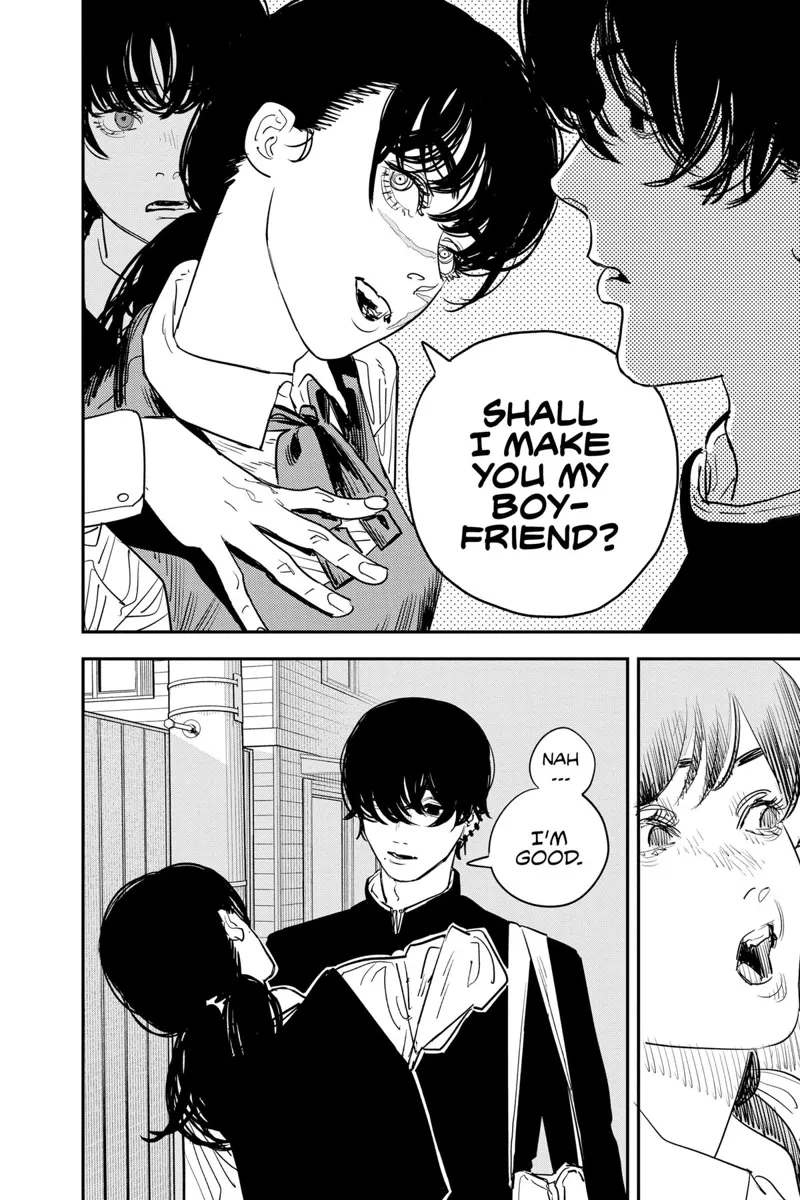 Chainsaw Man Manga Chapter 99 page 16 - Two Birds scene