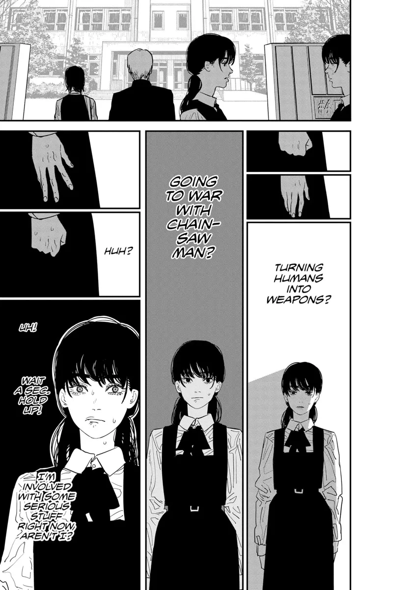 Chainsaw Man Manga Chapter 99 page 19 - Two Birds scene