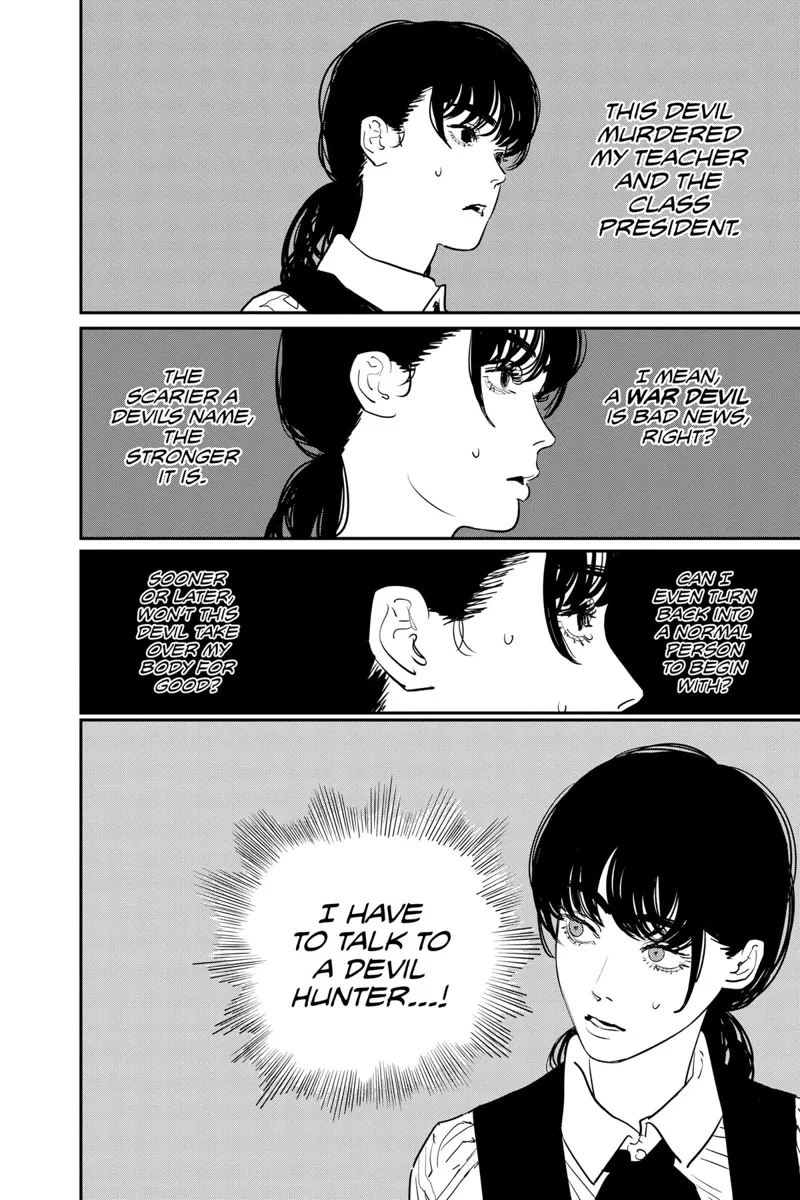 Chainsaw Man Manga Chapter 99 page 20 - Two Birds scene