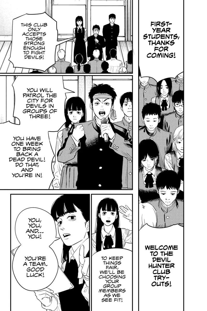 Chainsaw Man Manga Chapter 99 page 23 - Two Birds scene