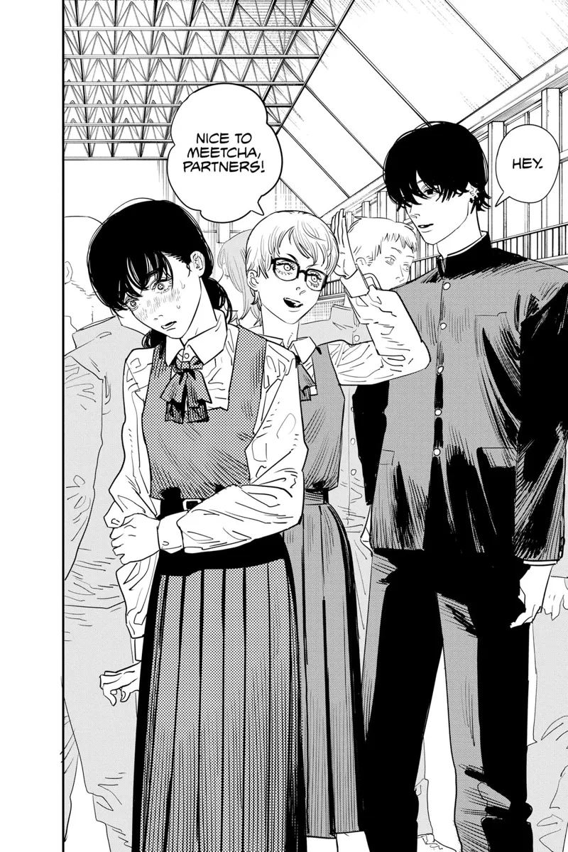 Chainsaw Man Manga Chapter 99 page 24 - Two Birds scene