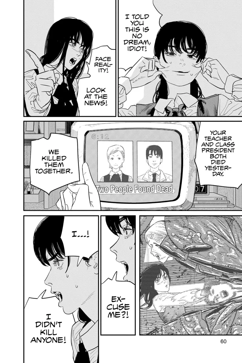 Chainsaw Man Manga Chapter 99 page 4 - Two Birds scene