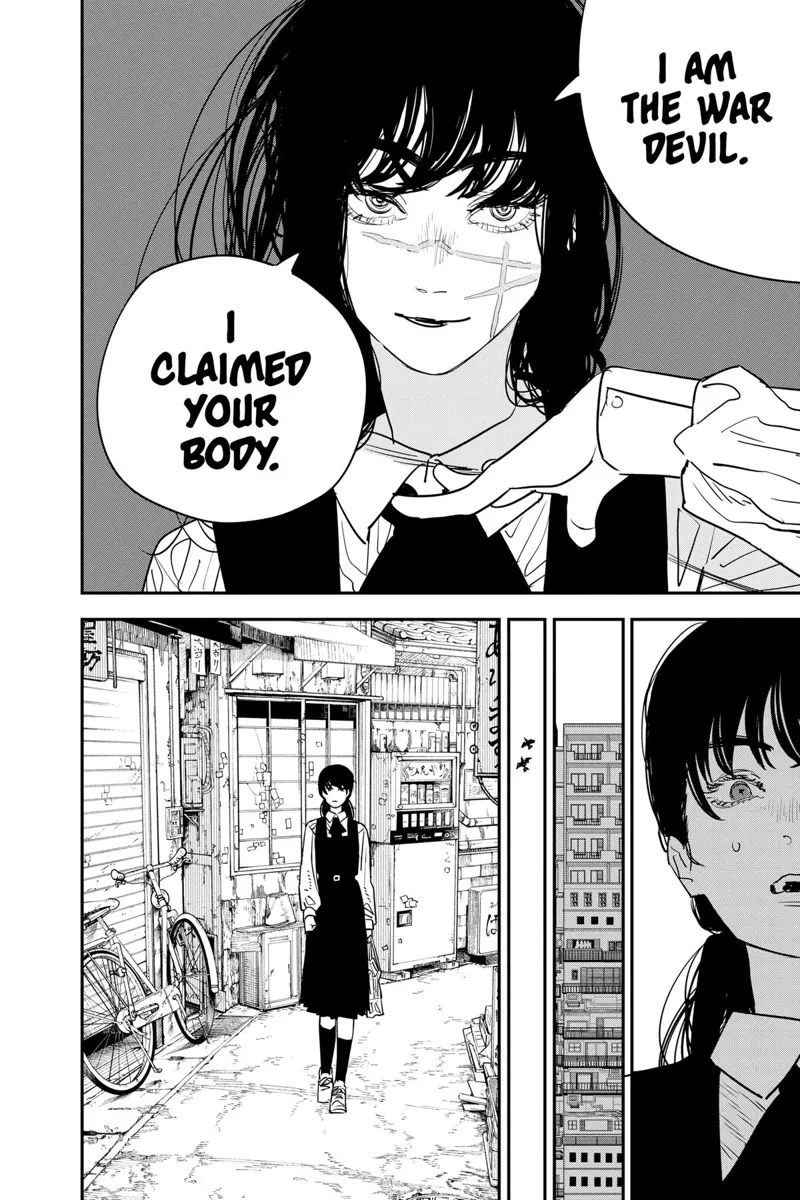 Chainsaw Man Manga Chapter 99 page 6 - Two Birds scene